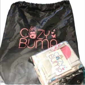 cozy bump bag and Receiving blanket